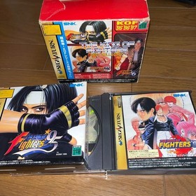 The King of Fighters Best Collection Sega Saturn SNK Used Rare