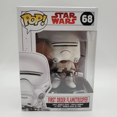 First Order Flametrooper Funko Pop! #68 Star Wars - Ships Fast from US (READ)