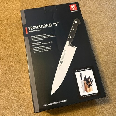New Zwilling Professional S 10-Piece Knife Block Set