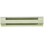 Cadet Electric Baseboard Heater 72 in. 1,500-Watt 240-Volt Convection Heat White