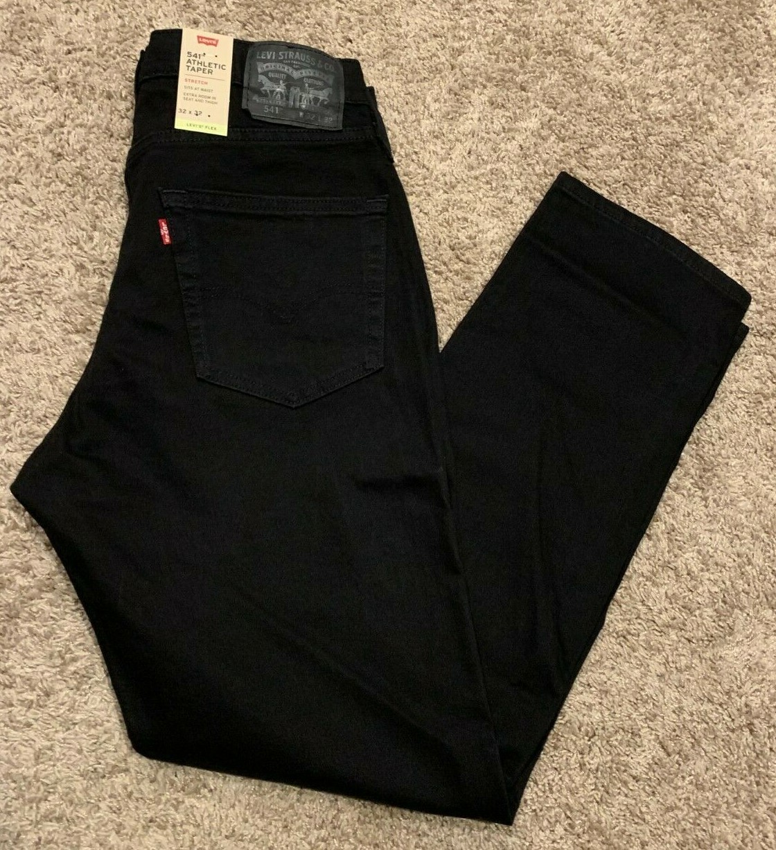 levis 541 athletic taper black