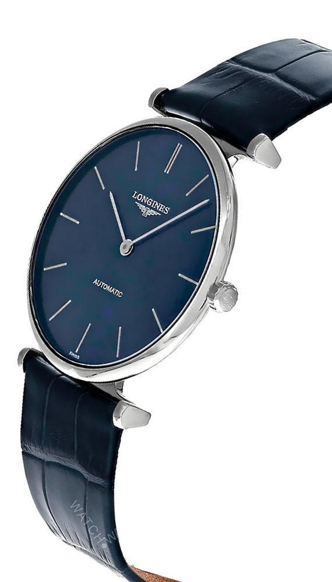 Longines La Grande Classique 36mm AUTO Blue Dial Unisex Watch L4