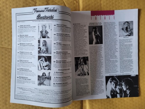 Femme Fatales 1992 CFQ Media, Many available, Pick yours. Excellent condition! - Picture 9 of 698