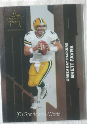 Brett Favre - 2006 Leaf Rookies and Stars - Longevity #39 - Green Bay PACKERS