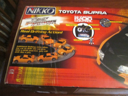 NIKKO Radio Control 1/10 Rc Car Fast and the Furious Toyota Supra Drift Car NOS - Picture 10 of 12