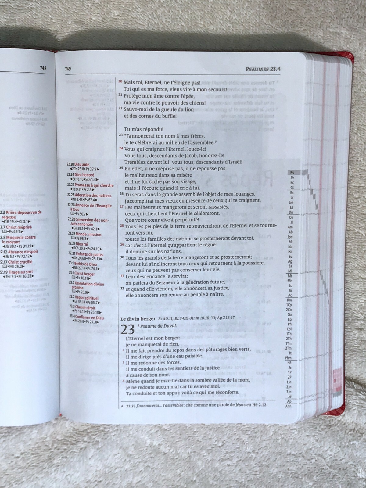 French Thompson Chain Reference Bible Segond 21 La Sainte Bible Hb Damaged For Sale Online Ebay