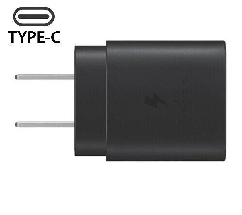 Cargador súper rápido Samsung 25W (genuino) - Cargador de pared tipo C (EP-TA800) Foto 2 de 3