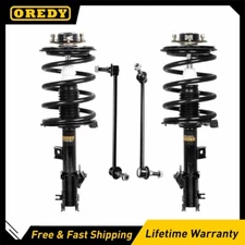 Pair Front Struts + Sway Bar Links for 2003 2004 2005 2006 2007 Nissan Murano