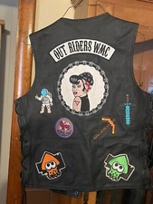 Leather Vest, Biker, Women