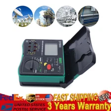 Digital Resistance Meter Ground Earth Insulation Tester 0.01 to 2000 ohm DY5500