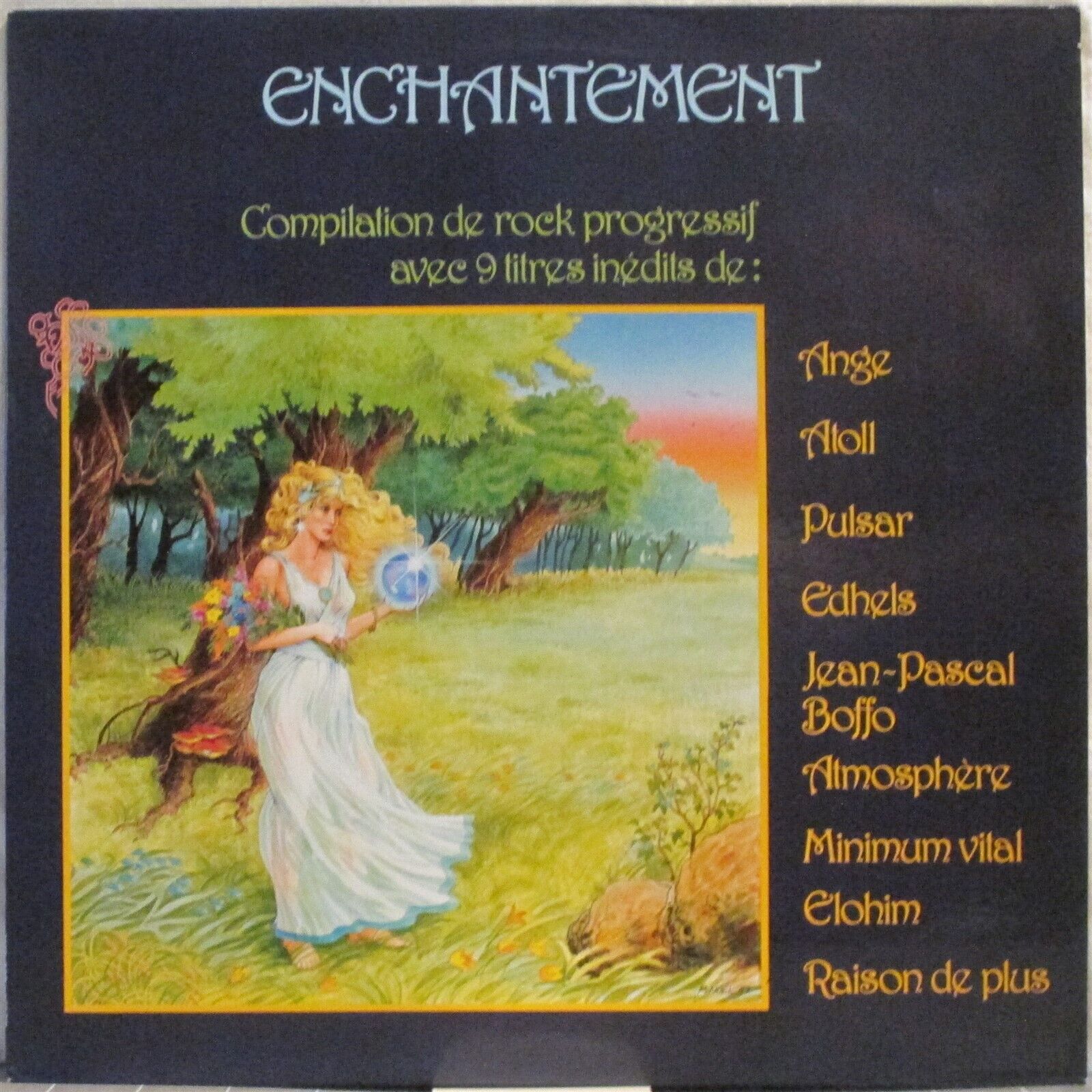 Enchantement: ANGE Edhels PULSAR Atoll JP BOFFO Minimum Vital…LP Unreleased Prog
