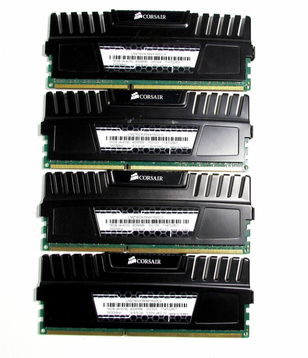 CORSAIR Vengeance 16GB (4 x 4GB) 240-Pin DDR3 SDRAM DDR3