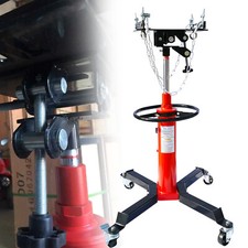 2 Stage Transmission Jack 2 Springs Load 1600lbs 360 Swivel Wheel W/ Brakes