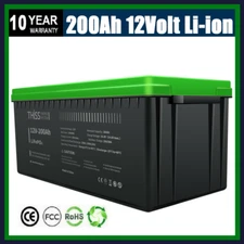 12V 200Ah Deep Cycle Litime LiFePO4 Lithium Battery for RV Solar Off-grid Motor