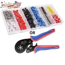 1/1200PCS Connectors Cord Wire Crimp Cable Pin End Bootlace Ferrule Terminals