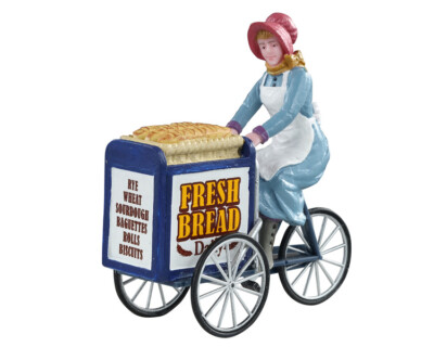 LEMAX 12036 - BAKERY DELIVERY, Winterdorf, Weihnachtsdorf, Modellbau NEU