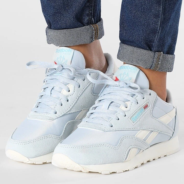 Zapatillas deportivas Reebok clásicas de nailon para mujer #162 Foto 3 de 4