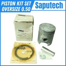 Yamaha L2S YL2 L2 YB100 L2C Piston Kit Set Oversize 0.50 Nos OEM 5E2-11636-00