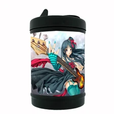 Anime D5 Black Metal Car Ashtray / Mini Trashcan