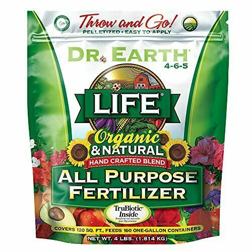 Dr. Earth Pump & Grow Home Grown Tomato, Vegetable & Herb Liquid Fertilizer 3 2 2 8 Oz