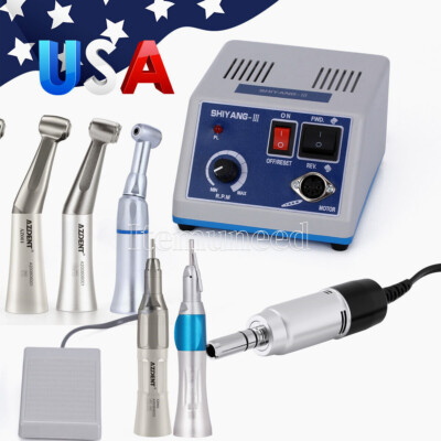 #ad US Dental Lab Marathon Electric Micromotor Polisher SLow Speed Handpiece Kit $44.34