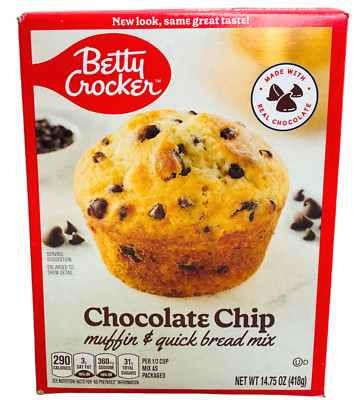 Betty Crocker Chocolate Chip Premium Muffin & Quick Bread Mix 14.75 oz