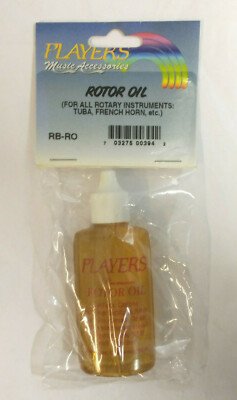 PLAYERS Premium ROTOR OIL/PFLEGEÖL TUBA, FRENCH HORN for ALL Rotary Instruments!