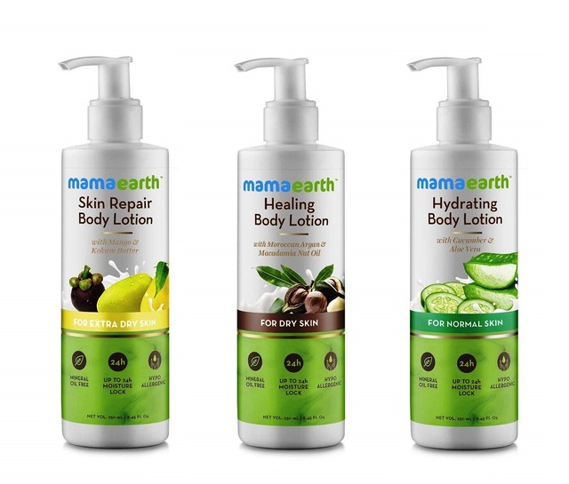 Mamaearth Body Lotion Skin Repair Hydrating Healing Body Lotion