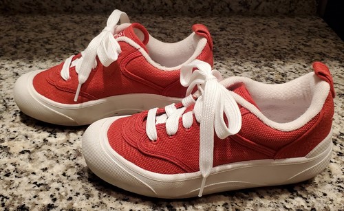 Vtg 90’s Size 6 LA Gear Chunky Red Tennis Sneaker Cleats Shoes 1996 ~ So cool! - Picture 5 of 12