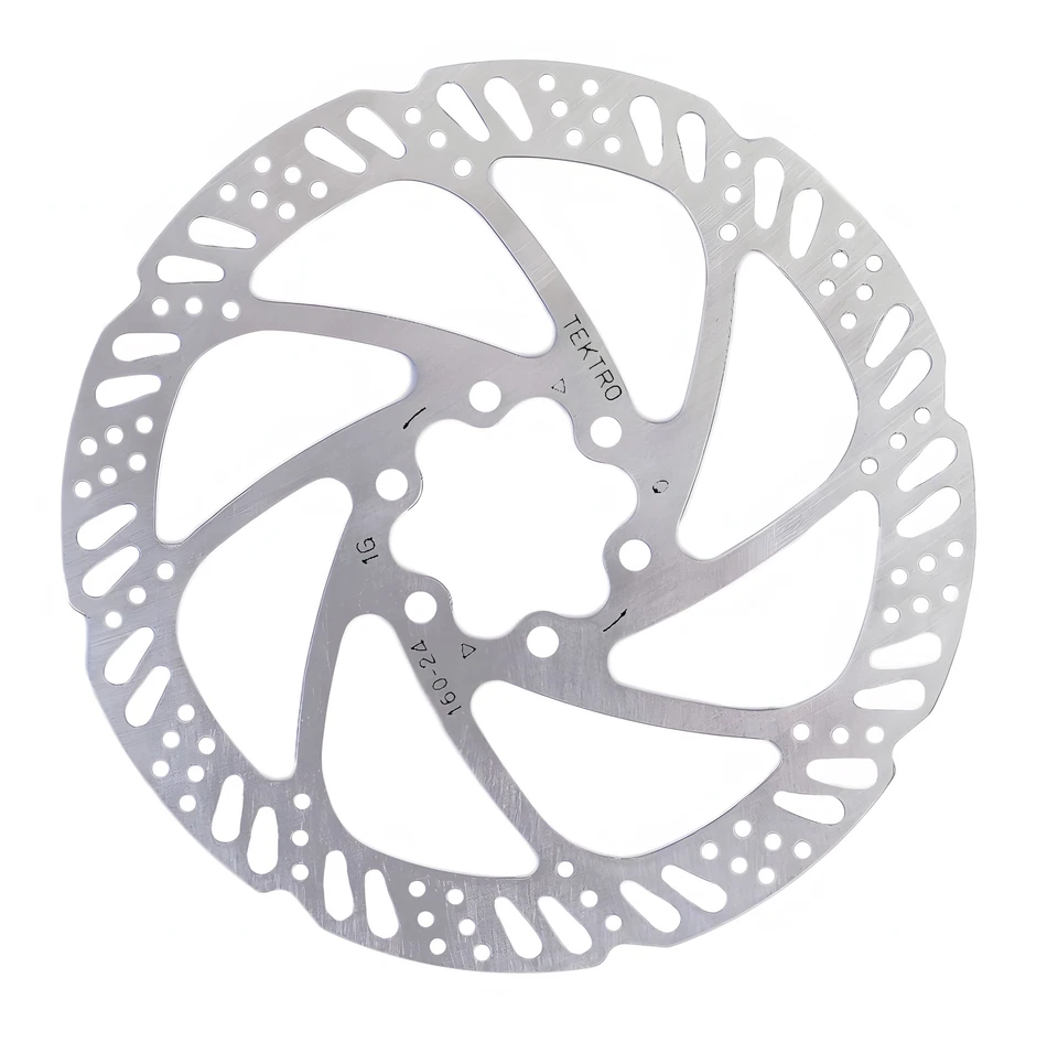 Tektro TR160-24 Bremsscheibe Ø160mm 6 Loch Scheibenbremse inkl. Schrauben