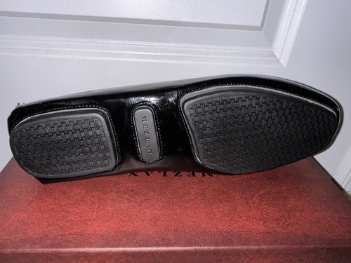 Driver Mezlan Patent Bit in pelle $375 taglia 13 (46) - Foto 14 di 15