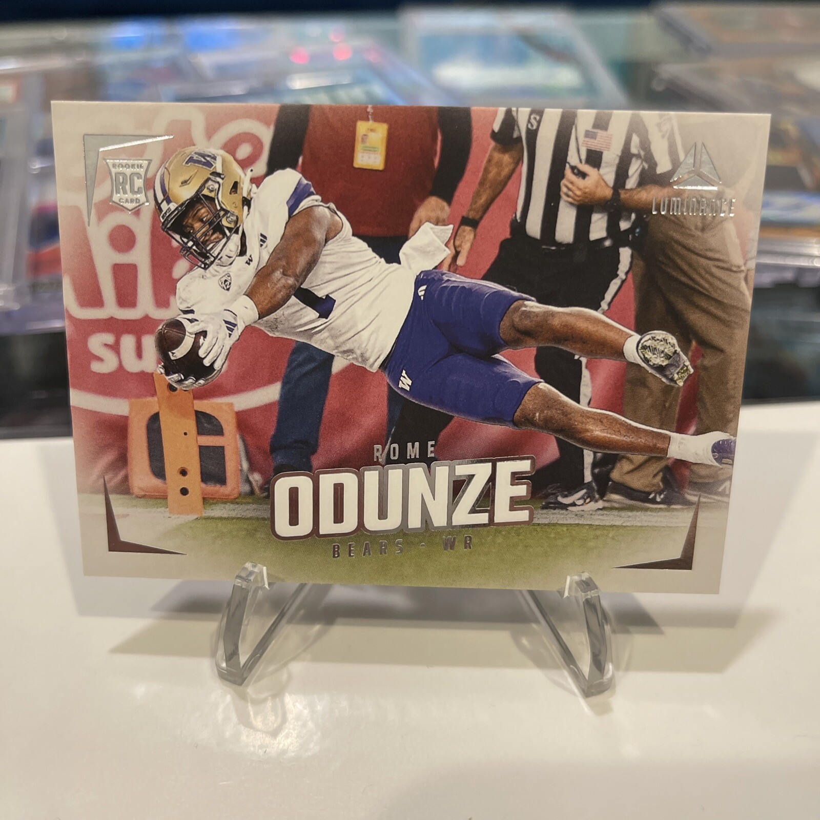 Rome Odunze 2024 Luminance Rookie Card RC Horizontal Washington 🇺🇸 Bears