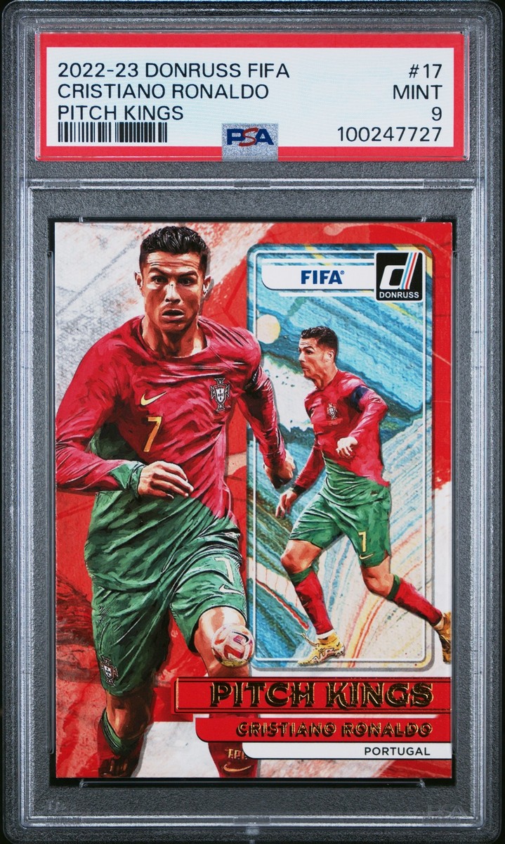 2022 PANINI DONRUSS FIFA PITCH KINGS #17 CRISTIANO RONALDO
