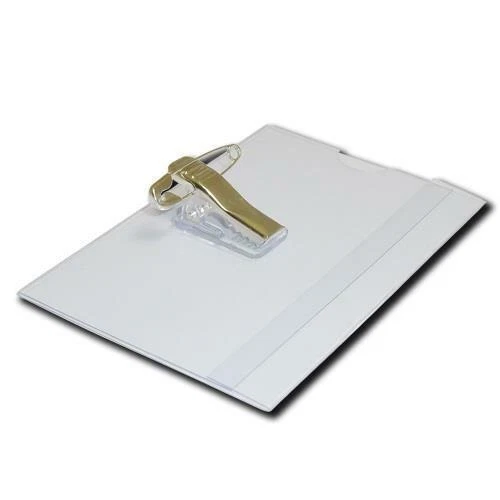 Combi Clip Clear Conference Name Badge Holders Visitor Security Badges