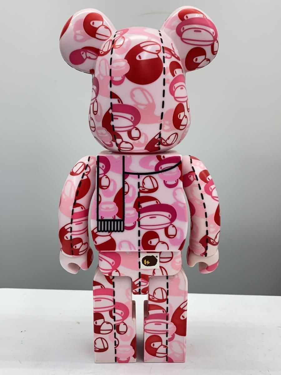 その他 MEDICOM TOY - BAPE CLEAR CAMO BE@RBRICK 100% 400% PINK RARE BAPE ABC Pink Camo 100+400% Bearbrick Authentic 2017