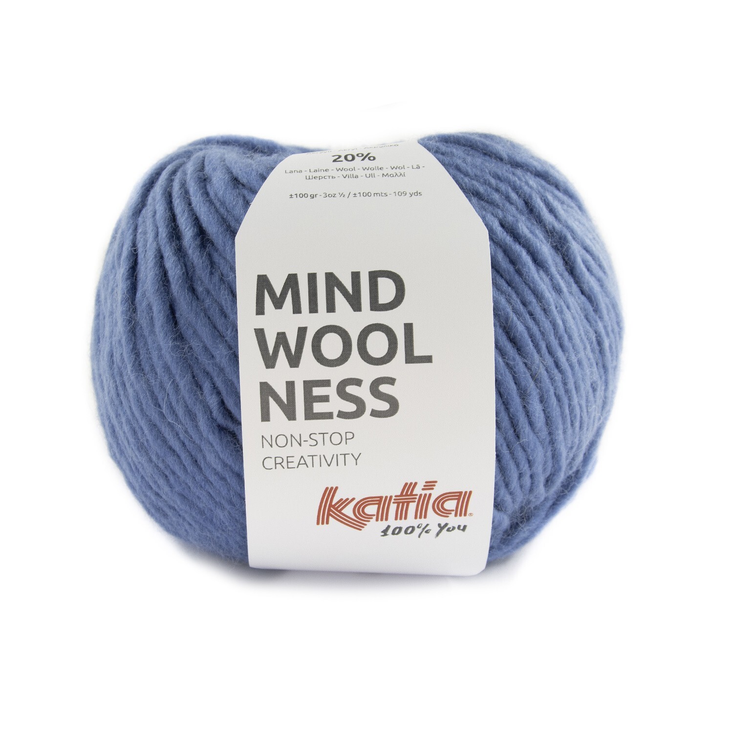 Mindwoolness by Katia - Azulina (60) - 100 g / approx. 100 m Wool