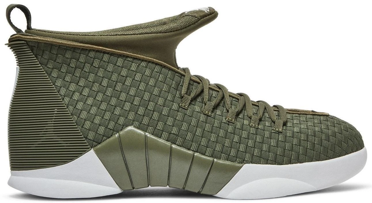 Jordan 15 Retro Sample x PSNY Medium Olive 2017 for Sale