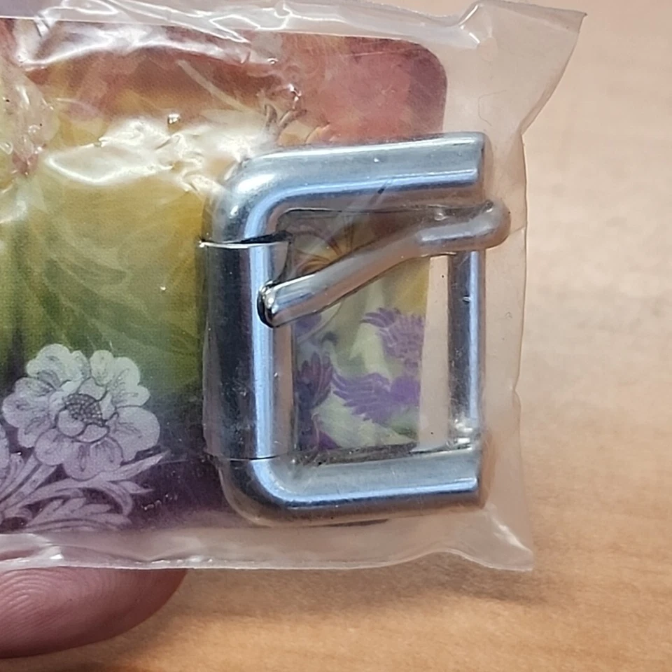 Barra de talón Trenton hebilla de metal placa de níquel 3/4" 11401-02 de Tandy Leather Foto 2 de 3