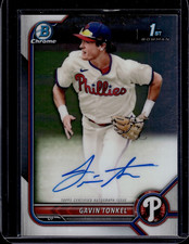 2022 Bowman Chrome Prospect Autographs Gavin Tonkel