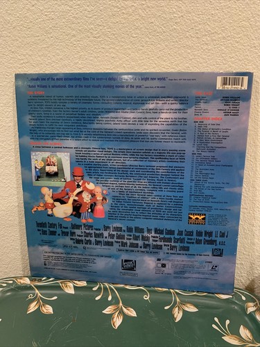 Special Wide Screen Edition TOYS Robin Williams LASERDISC 2-Disc SET VG+ Discs - Picture 2 of 4