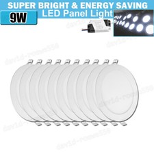 10Pack 5Inch LED Ceiling Lights Ultra-Thin Recessed Retrofits Kit 6000K Daylight