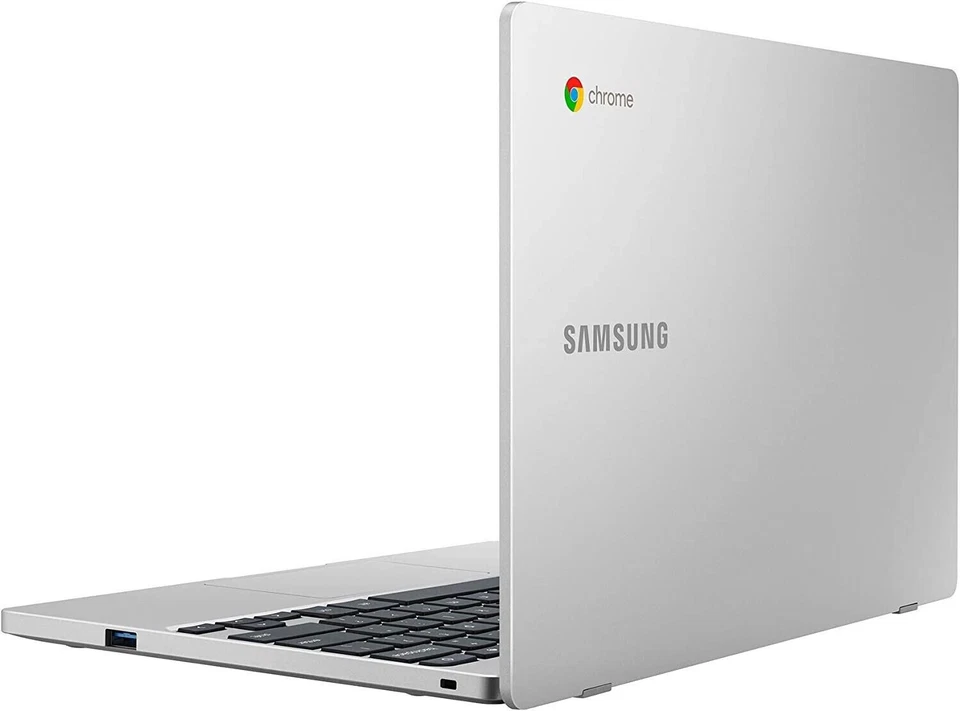 Samsung Chromebook 4 11.6" Intel Celeron 4GB RAM 32 GB eMMC Laptop - Silver - Image 2 of 2