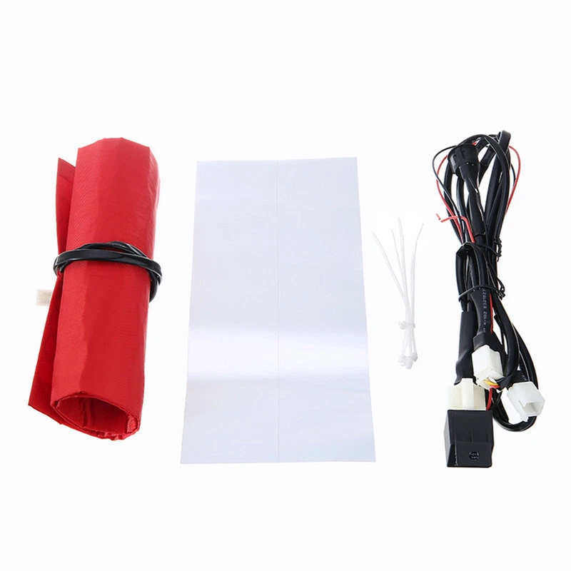 Cojín térmico para asiento de motocicleta calentador de invierno almohadilla impermeable almohadilla térmica alfombrilla Foto 2 de 4