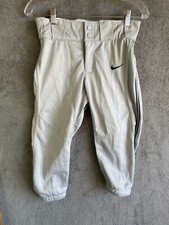 Nike Softball Pants Gray Woman’s Sz Small Vented College Fit EUC!!!