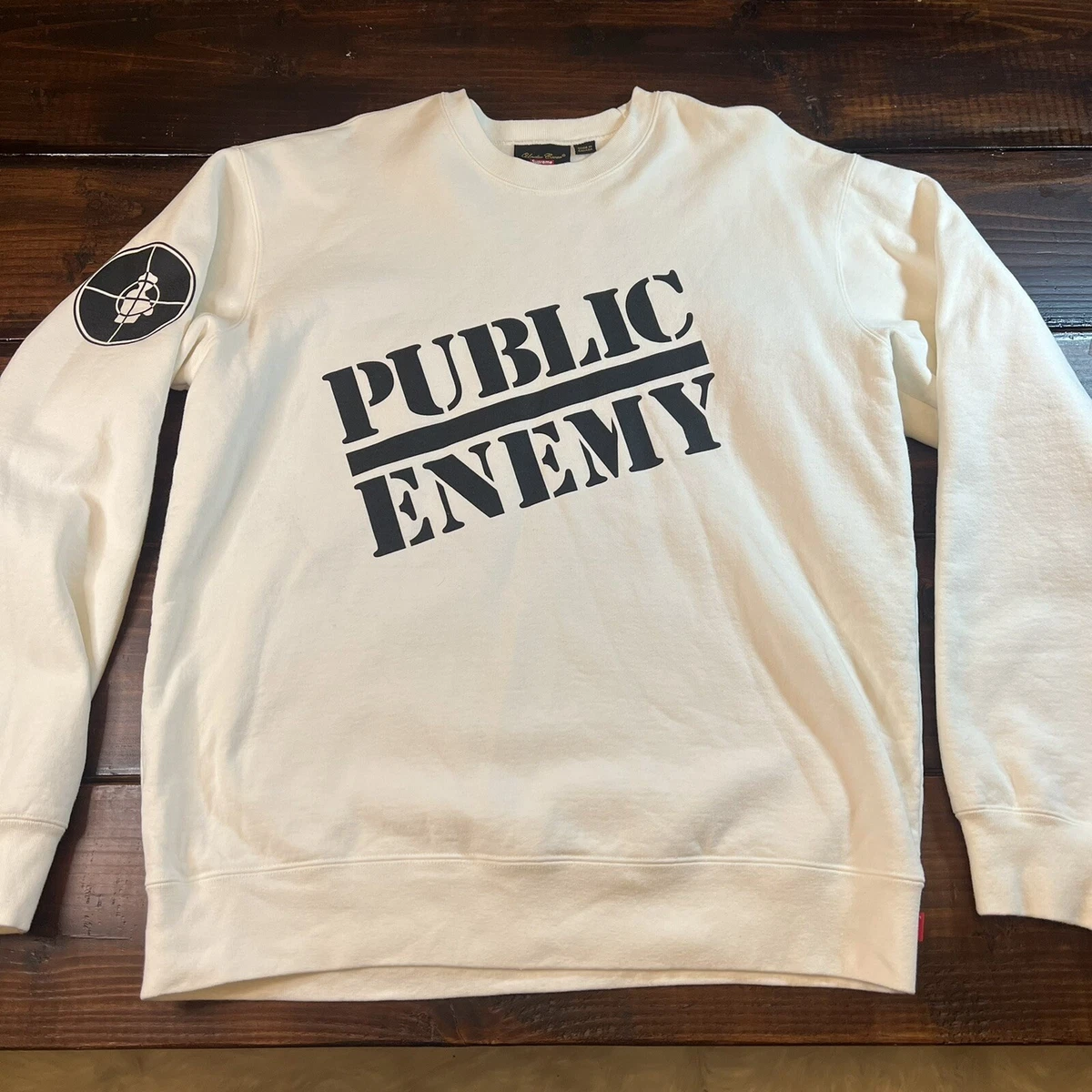 【新品M】Supreme Public Enemy Crewneck