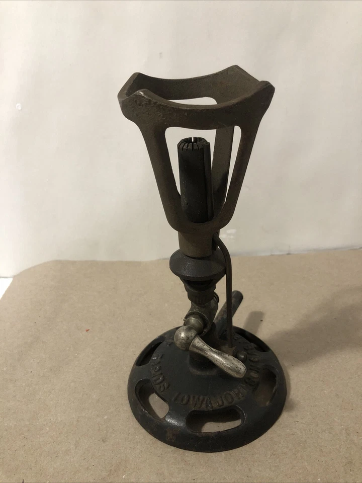 Queimador Bunsen antigo parte da história por Johnson Gas Appliance Co. Cedar Rapids Iowa - Imagem 2 de 4