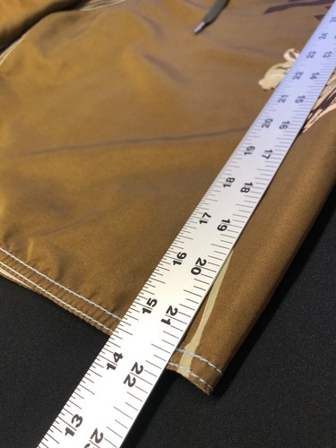 OG QUIKSILVER Board Shorts X-LONG BRONZE TOUGH SPEAR TIP + NEO FLY, TRUE SIZE 33 - Picture 13 of 17