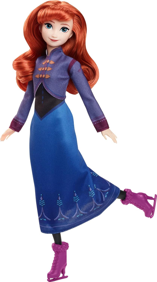Disney Frozen Winter Festival Anna Fashion Doll & Accessories Removeable Dress eBay