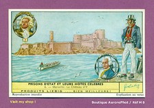 CHROMO LIEBIG: STATE PRISONS & FAMOUS GUESTS, MARSEILLE CH�TEAU D'IF -M8