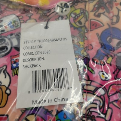 NEW Tokidoki Backpack CRAVINGS 2020 Comic Con Moofia 